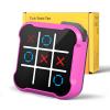 Tic Tac Toe Game, 4 in 1 Handheld Educational Game Machine, Electronic Tic Tac Toe Game for Education and Memory Growth, Home, Toy Board Game for Kids and Adults (Purple) view 1