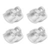 Aluminum Alloy Shock Cap Protector Upgrades Part for Arrma 1/7 Felony Infraction Limitless Mojave Fireteam 6S 1/8 Kraton Outcast Notorious Talion Typhon 6s, Replace ARAC8965 (Silver) view 4