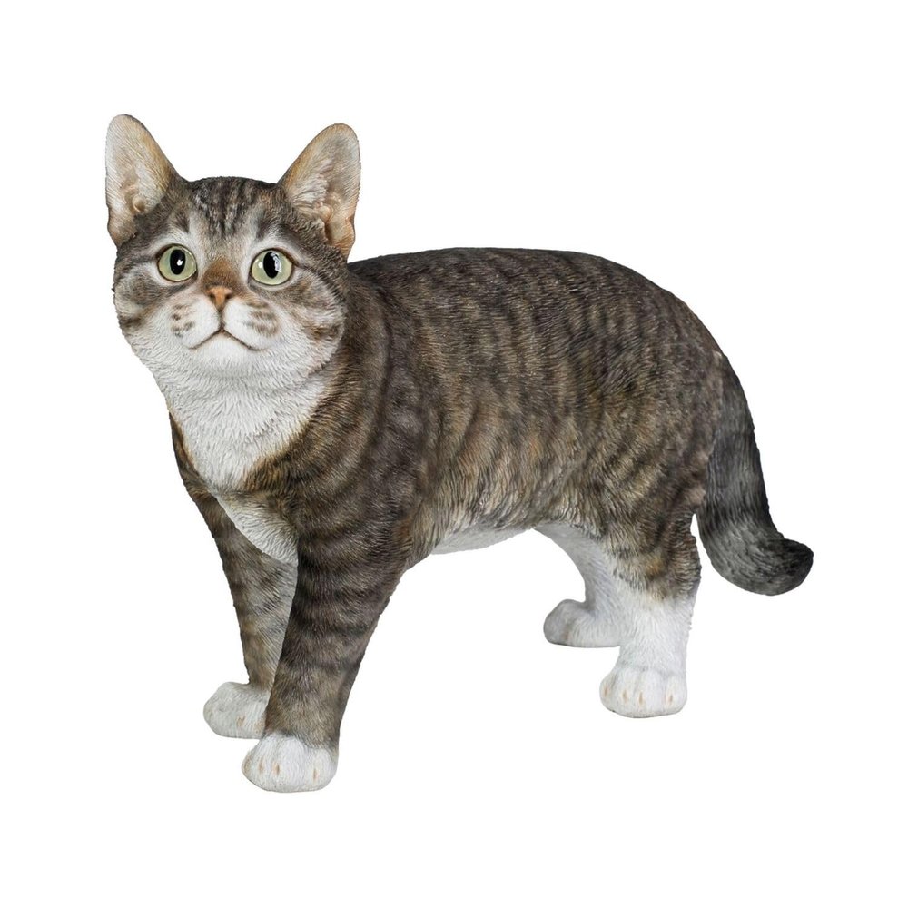 (Woobia) Uvia Walking Sabatra Cat (Large) 12.6 x 5.0 x 9.3 inches (32 x 12.8 x 23.5 cm) Doll Figurine Figurine Animal Garden Decoration Cat H22079-10