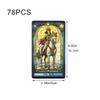 Haiyou Tarot Cards Deck, 78 Cards Tarot Cards, Entertainment Game Card Family Gathering Divination Board Playing Games Classic Future Telling for Family Party Game view 3