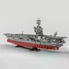 XMBRICDIYY UCS USS Aircraft Carrier Building Blocks Set for Adults, 1/350 Scale Carrier with Planes, Helicopters, Collectible Warship Model Kit for Display, Paper Manual (4941PCS) view 3