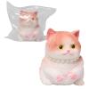 1pcs Big Squishy Cat Toy,Handmade Large Cute Soft Cat Funny Squeeze Toys for Stress Relief,Cat Shaped Squishy Toys,Cat Toy pet Simulation Cut cat Pinch Toy(1pcs Big cat-C) view 1