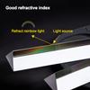 ZerHoc Prism Glass Triangular Prism Length 50-150mm Suitable for Photography Science Experiments Light Spectrum,1503030mm(150x30x30mm) view 3