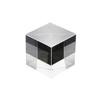 ZerHoc Crystal Optical Glass Prism Cube, K9 Optical Glass Prism Suitable for Physics Teaching and Decoration, 202020mm view 1