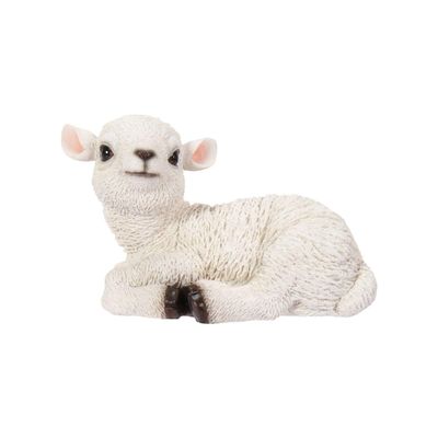 (Woobia) Oubia Left-Facing Lamb (Small) 10x6x6.5cm Doll Figurine Figurine Animal Garden Decoration Sheep H22268-B