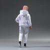 1/12 Scale Male Clothes Hoodie Sweatshirt Set for 6-inches Man Action Figure Body Doll, Fashion Street Boy Action Figure Hoodie Pants Trousers Clothing Costume Outfit (White) view 4