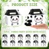 38 Pcs Adopt a Panda Party Favors Include 12 Mini Panda Stuffed Animals 12 Foldable Boxes 12 Adoption Cards 1 Adopt Sign 1 Fence for Jungle Party Supplies Pet Adoption Baby Shower Birthday Gifts view 3