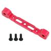 Aluminum Alloy Front Upper Suspension Hanger Arm Rear Bulk Mount Compatible with Arrma 1/8 Kraton Typhon Senton Talion Notorious Outcast 6S Upgrade Parts view 1