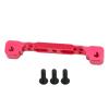 Aluminum Alloy Front Upper Suspension Hanger Arm Rear Bulk Mount Compatible with Arrma 1/8 Kraton Typhon Senton Talion Notorious Outcast 6S Upgrade Parts view 3