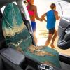 Whosucclay World Map Car Seat Towel Covers Anti-Slip Bucket Washable Sweat Towel Waterproof Front Seat Protector,Suitable for Gym Outdoor Sports Beach Swimming Fishing view 3