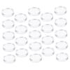 100pcs Professional Clear 21mm Coin Capsules Holder Case Transparent Coin Protectors for Collectors and Commemorative Storage view 1