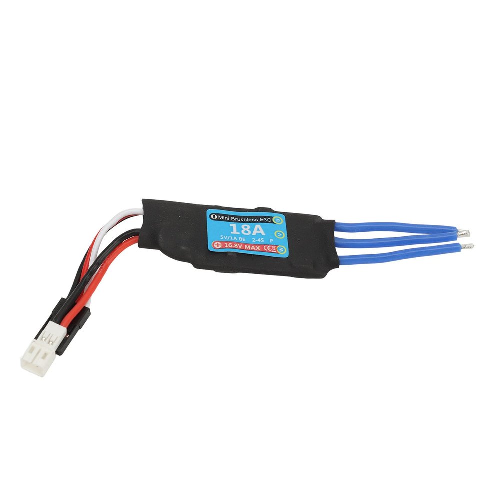 18A Mini Brushless ESC Electric Speed Controller with White Female Connector for K989 for Mini Z 1 24 1 28 RC Car Applicable Model 18 18A Mini Brushless