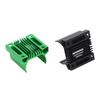 2pcs 180 Brushed Electric Motor, RC Motor Heatsink, Heat Sink Aluminum Alloy RC Electric Motor Heat Sink for 1/18 RC Car Truck view 3