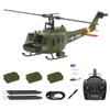 BrickCraftWorks 1/34 Scale F07-V UH-1 Huey 2.4G 6CH Brushless Direct-Drive Flybarless Stunt RC Helicopter Model with Optical Flow Positioning Switchable Mode (RTF Version) view 1