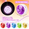 70 Pcs Light up Yo Yo Bulk LED Responsive Ball Plastic Responsive Bearing Ball for Beginner Level Kids Birthday Christmas Stocking Stuffers view 2