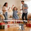 Easfan Electric Walking Plush Dog Toy Interactive Talking Musical Plush Toy Grey Puppy Birthday Gifts for Kids Toddlers,7" view 3