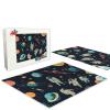 1000 Piece Adult Jigsaw Puzzle, Cosmic Planet and Space Villain, Cartoon Casual Family Jigsaw Puzzle, Good for Birthday Gift view 3
