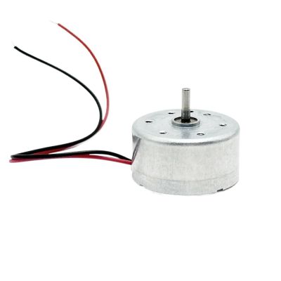 Mini 24mm Round Spindle Motor RF-300-11400 Precious Metal Brush DC 1.5V 3.7V 6V 7900RPM Small Engine DIY Solar Power Toy Model