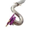S-Bend Exhaust Pipe with Dual Water-Cooled Heads for Gas RC Boats, 22mm Diameter Performance Header for Racing Models view 4
