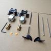 130 Dual Magnetic Motor DIY Boat Kit with Differential Steering System, 15cm Shaft for Foam/Plastic RC Models Under 30cm view 3