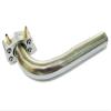 90/100/105 Stainless Steel Exhaust Bend with Aluminum Flange & Water-Cooled Head for 23-26cc Gas RC Boats, Complete Tuning Kit(105 Degree) view 1