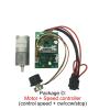 JGA25-370 Gear Motor 12v DC Low Rpm Robot High Torque Micro Brush Motor 12 Volt 24v DC Customized Reductor(Package A,6v 130rpm) view 3
