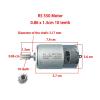 12V 24V 10-tooth RS550 Children's Electric Car Motor, RS570 Motor for Kid's Ride On Car,Engine for Kid's Electric Vehicle(24V 390 6000RPM) view 2