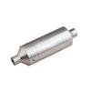 Aluminum Alloy Muffler for Gas RC Boats, 40mm Diameter Exhaust Silencer with 17mm Inner Hole, Lightweight Tuning Part view 1