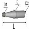 Aluminum Alloy Muffler for Gas RC Boats, 40mm Diameter Exhaust Silencer with 17mm Inner Hole, Lightweight Tuning Part view 4
