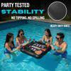 DIVEBLAST Floating Card Table for Pool with Waterproof Cards  Floating Game Table for Pool - Holds Up to 50 LBS  Premium Inflatable Floaties view 2