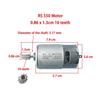 12V 24V 10-tooth RS550 Children's Electric Car Motor, RS570 Motor for Kid's Ride On Car,Engine for Kid's Electric Vehicle(12V550 23000RPM) view 3