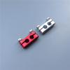 Aluminum Carburetor Needle Lock Clamp for Gas RC Boats, Anti-Loose Fuel Needle Fixer, Model Boat Accessory(Red) view 2