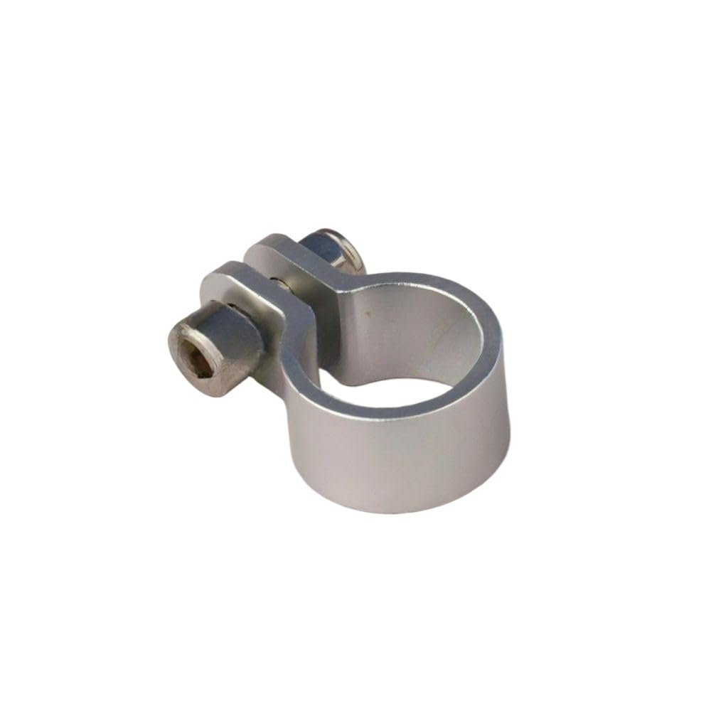 17mm Aluminum Muffler Clamp for RC Boats, Heavy-Duty Exhaust Pipe Tightening Ring, Model Boat Accessory