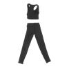 1/12 Scale Clothing for Female Soldiers, Vest and Pants for Dolls, Black view 4