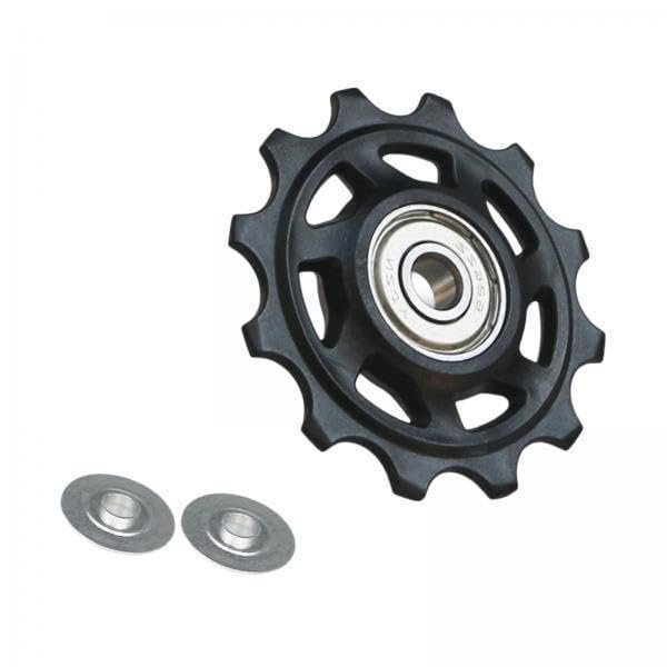 Zxpjkyu 4X Rear Derailleur Pulley Wheel Stable Spare Parts Easy to Install Sturdy and Reliable Guide Wheel