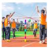 GMSDHCY Field Day Team Tower Game for Schools Offices Community Centers, ABS Block Stacking Game, Outdoor Group Activities(Green,10PCS) view 1