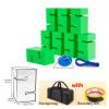 GMSDHCY Teamwork Games Block Stacking Game, Outdoor Activities Team Tower Game for Large GroupTeam Building Games for 5-20 People(Green,8PCS) view 2