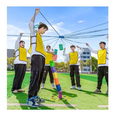 GMSDHCY Outdoor Team Building Games for Work, Company Office Ice Breaking Games Promote Communication | Friendly Cooperation(Green,5PCS)