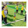 GMSDHCY Team Building Games for Work, Adults Field Day Outdoor Activity Game Set, Birthday Party Fun Team Stacking Tower Games(Blue,10PCS) view 1