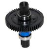 52T Center Differential Locker Spool Compatible with 1/8 Traxxas Sledge 95076-4 Part Monster Truck Rc Car Steel Diff Replacement(Blue) view 1