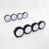 10PCS Small Toy Car Wheel 26mm Model Car Rubber Tire Wheels with 5PCS Shaft Round Axles for for RC Car Truck Robot DIY Model Toy Car Wheels Replace Accessories (2x26mm) view 2