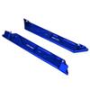 BEAXTURBO Racing Upgrade Parts CNC Aluminum7075 Side Protect Plate for Traxxas XRT & X-MAXX 1/5 (Blue) view 3