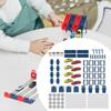 RCULWPLP Buildable Race Track for Kids Featuring Alloy Cars and Assembly Fun, 4 Track view 2
