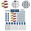 RCULWPLP Buildable Race Track for Kids Featuring Alloy Cars and Assembly Fun, 4 Track view 4