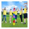 GMSDHCY Field Day Team Stacking Tower Games Set for Adults, Fun Team Building Games for Employees, Family Get Together Games(Yellow,10PCS) view 1
