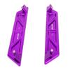 BEAXTURBO Racing Upgrade Parts CNC Aluminum7075 Side Protect Plate for Traxxas XRT & X-MAXX 1/5 (Purple) view 3