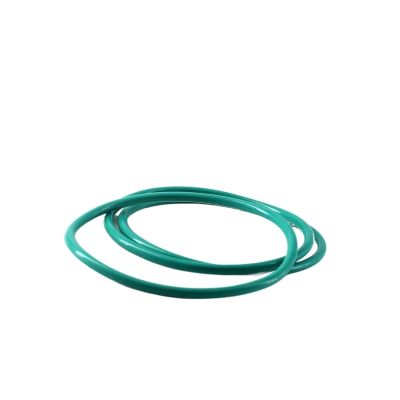 ZLHBQS Gearway Fluorine Rubber Gasket 2.4mm CS Green FKM O Ring Seal Washer 6/7/7.5/820/21/22 OD O Ring Sealing(14x9.2x2.4mm)