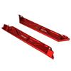 BEAXTURBO Racing Upgrade Parts CNC Aluminum7075 Side Protect Plate for Traxxas XRT & X-MAXX 1/5 (red) view 3