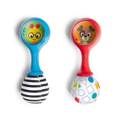 Baby Einstein Shake & Groove Toy Maracas Instrument Toy, for Ages 3+ Months and Up