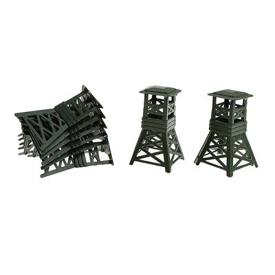 10 Pieces of Action Figures for Game Scenery